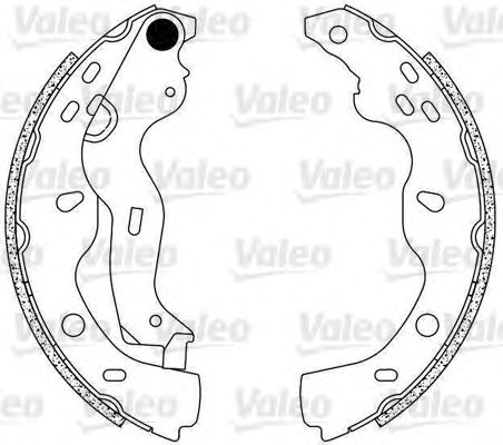 Imagine Set saboti frana VALEO 564084