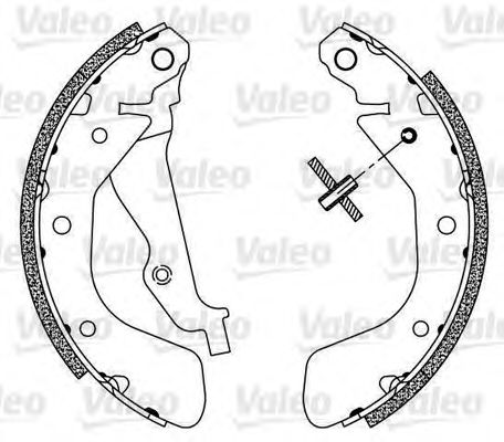 Imagine Set saboti frana VALEO 564092