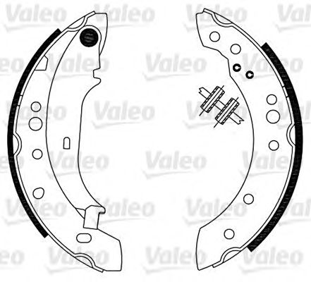 Imagine Set saboti frana VALEO 564105