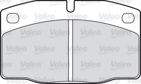 Imagine set placute frana,frana disc VALEO 598182