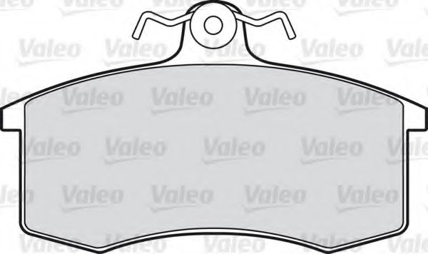 Imagine set placute frana,frana disc VALEO 598406