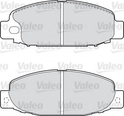 Imagine set placute frana,frana disc VALEO 598588
