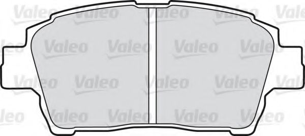 Imagine set placute frana,frana disc VALEO 598606