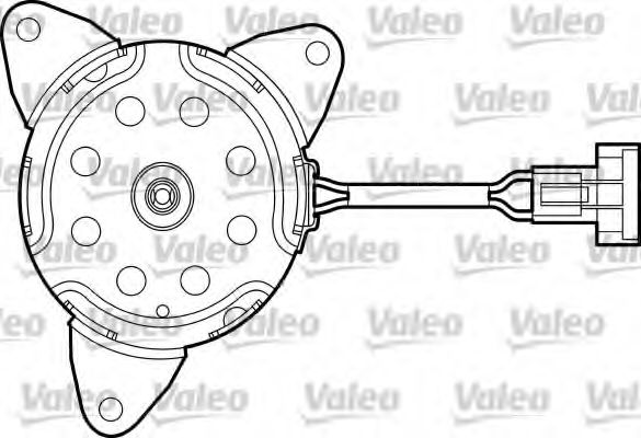 Motor electric,ventilator VALEO 698669