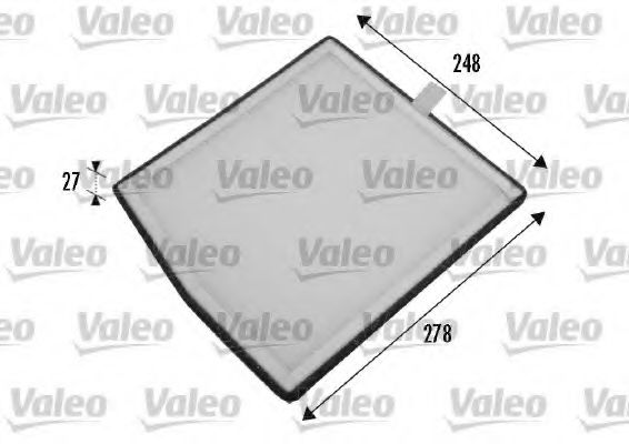 Imagine Filtru, aer habitaclu VALEO 698771