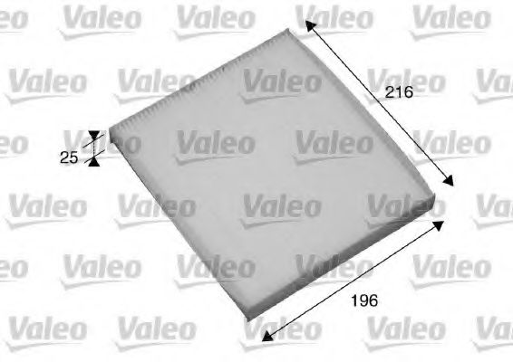 Imagine Filtru, aer habitaclu VALEO 698870