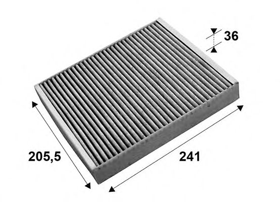 Imagine Filtru, aer habitaclu VALEO 715659