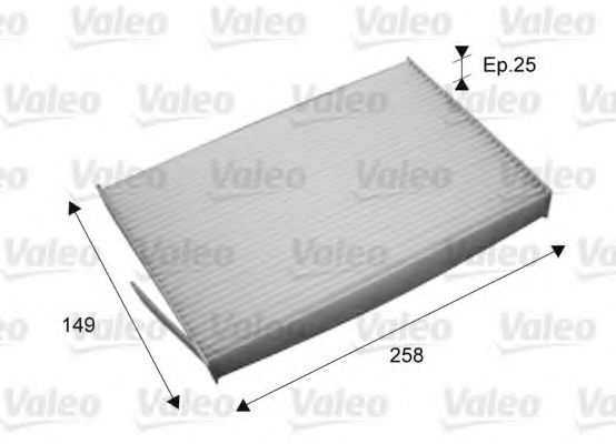 Imagine Filtru, aer habitaclu VALEO 715709