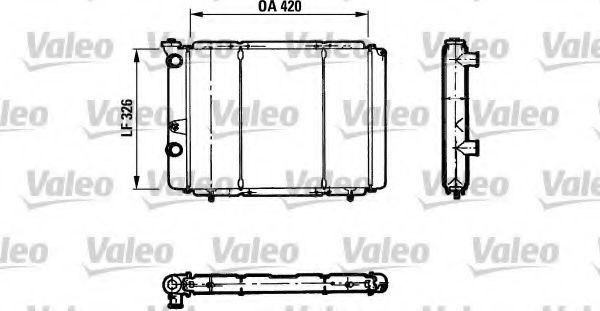 Imagine Radiator, racire motor VALEO 730011