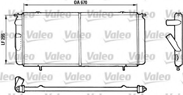 Imagine Radiator, racire motor VALEO 730017