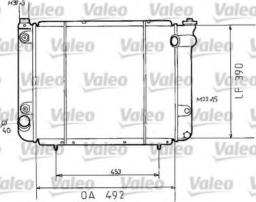 Imagine Radiator, racire motor VALEO 730038