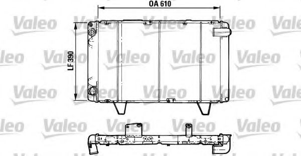 Imagine Radiator, racire motor VALEO 730062