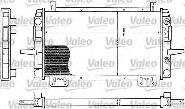 Imagine Radiator, racire motor VALEO 730111