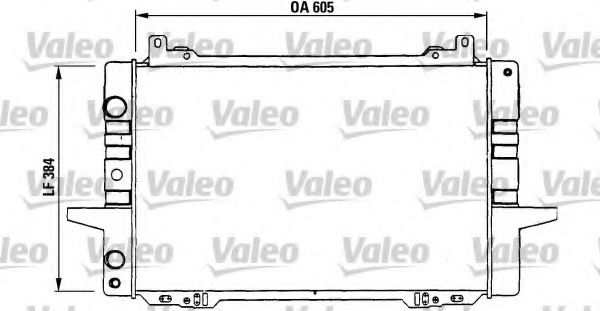 Imagine Radiator, racire motor VALEO 730114