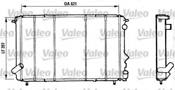 Imagine Radiator, racire motor VALEO 730185