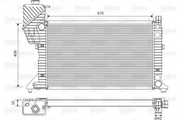 Imagine Radiator, racire motor VALEO 730229