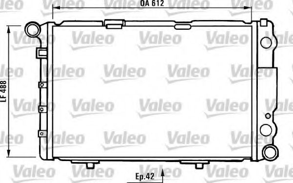 Imagine Radiator, racire motor VALEO 730233