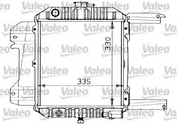 Imagine Radiator, racire motor VALEO 730261