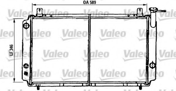 Imagine Radiator, racire motor VALEO 730405