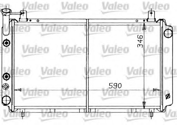 Imagine Radiator, racire motor VALEO 730409