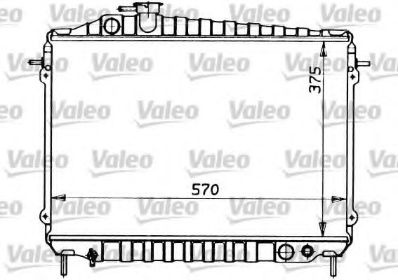 Imagine Radiator, racire motor VALEO 730421