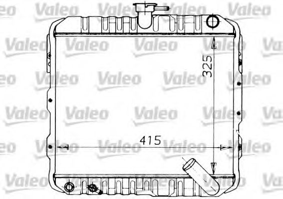 Imagine Radiator, racire motor VALEO 730446