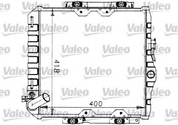 Imagine Radiator, racire motor VALEO 730447