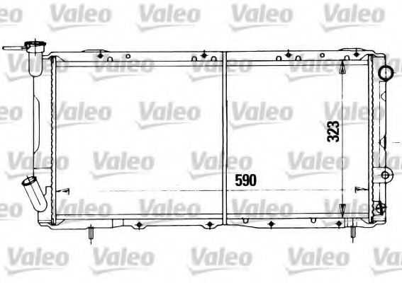 Imagine Radiator, racire motor VALEO 730455