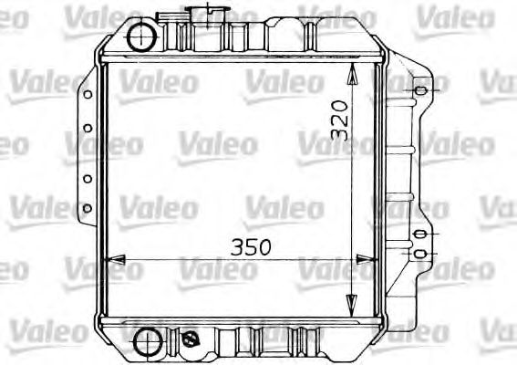 Imagine Radiator, racire motor VALEO 730460