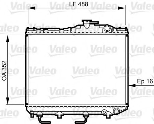 Imagine Radiator, racire motor VALEO 730465