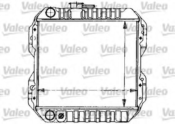 Imagine Radiator, racire motor VALEO 730466