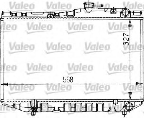 Imagine Radiator, racire motor VALEO 730470