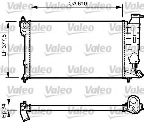 Imagine Radiator, racire motor VALEO 730508