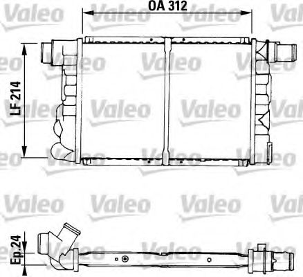 Imagine Radiator, racire motor VALEO 730519