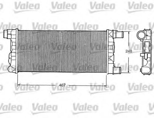 Imagine Radiator, racire motor VALEO 730520