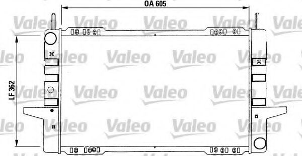 Imagine Radiator, racire motor VALEO 730532