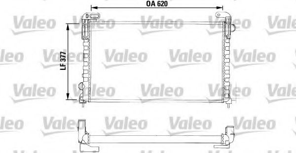 Imagine Radiator, racire motor VALEO 730540