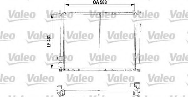 Imagine Radiator, racire motor VALEO 730541