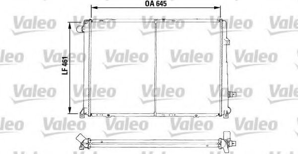 Imagine Radiator, racire motor VALEO 730547