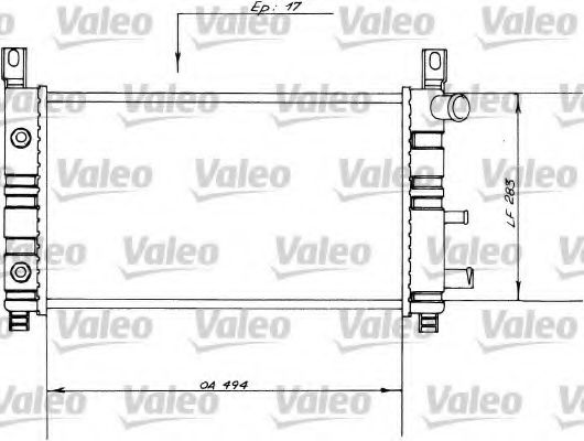 Imagine Radiator, racire motor VALEO 730558