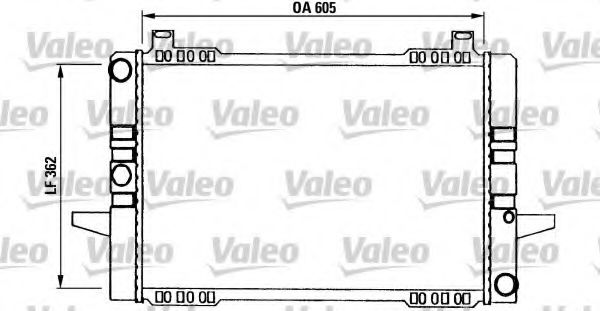 Imagine Radiator, racire motor VALEO 730562