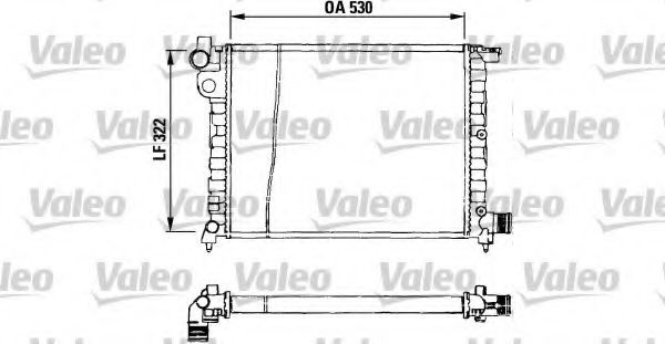 Imagine Radiator, racire motor VALEO 730569