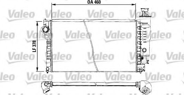 Imagine Radiator, racire motor VALEO 730572