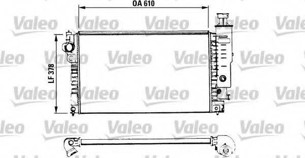 Imagine Radiator, racire motor VALEO 730575