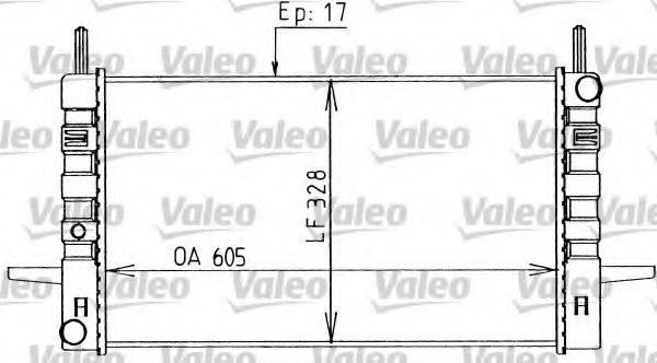 Imagine Radiator, racire motor VALEO 730589