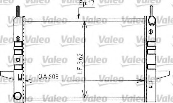 Imagine Radiator, racire motor VALEO 730590