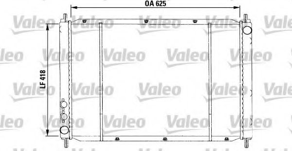 Imagine Radiator, racire motor VALEO 730591