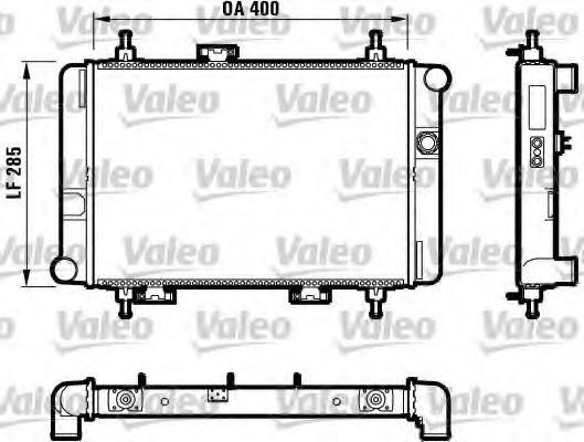 Imagine Radiator, racire motor VALEO 730592