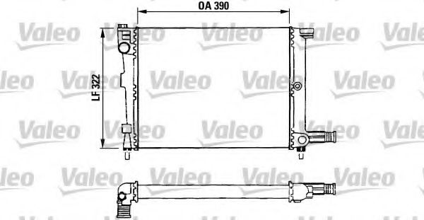 Imagine Radiator, racire motor VALEO 730632