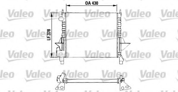 Imagine Radiator, racire motor VALEO 730633